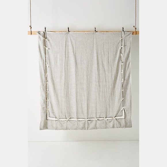 New Anthropologie Woven Carter Stripe Duvet Cover - Picture 2 of 3